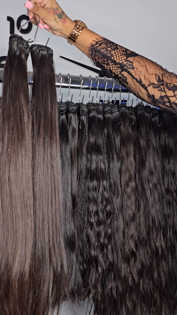 Human hair extensions online hot sale