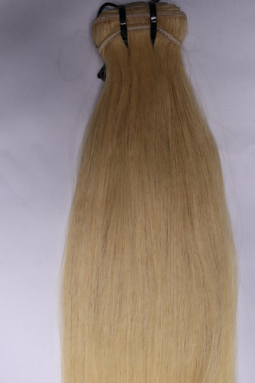 26" Sew In Bundle - Raw Indian Hair - Blonde Straight 120grams - VALENTINE SALE