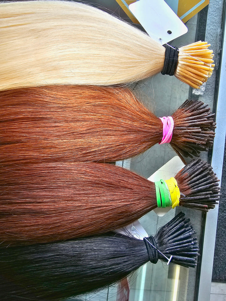 I TIP EXTENSIONS 100grams 200grams 100 Human Hair Nishi Hair Extensions