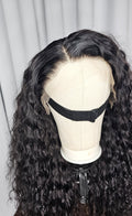 30” 13*4 HD🔥 Lace Frontal Wig Black 200% Density | Water Wavy