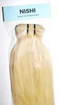 24" Blonde Straight 100% Human Hair Bundle 120g