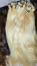 28" Blonde Straight 100% Human Hair Bundle 120g