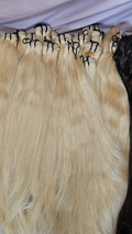 28" Blonde Straight 100% Human Hair Bundle 120g