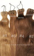 Chocolate, Mocha, Chestnut, Honey 100% Human Hair Bundle 120g