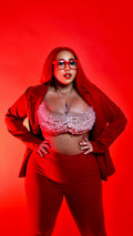 RUBI ROSE Inspired Wig - RUBI - 26" 5*5 HD Lace Closure - Vibrant Ruby Red Wig | 200% Density