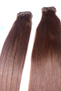 20" *BUNDLE DEAL* Sew In Bundle - Raw Indian Hair - Mocha #4 Straight 120grams - VALENTINE SALE