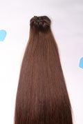 18" Sew In Bundle - Raw Indian Hair - Mocha #4 120grams - VALENTINE SALE