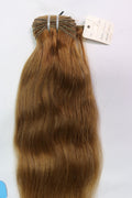 14" Sew In Bundle - Raw Indian Hair - Chestnut Wavy 120grams - VALENTINE SALE