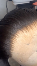 30” 13*4 HD Lace Frontal Wig Natural Black 200% Density Blowout