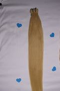 26" Sew In Bundle - Raw Indian Hair - Blonde Straight 120grams - VALENTINE SALE