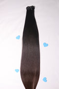 28" Sew In Bundle - Raw Indian Hair - Natural Black Straight 120grams - VALENTINE SALE