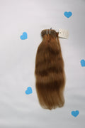 14" Sew In Bundle - Raw Indian Hair - Chestnut Wavy 120grams - VALENTINE SALE