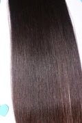 28" Sew In Bundle - Raw Indian Hair - Natural Black Straight 120grams - VALENTINE SALE