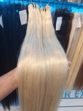 28" Blonde Straight 100% Human Hair Bundle 120g