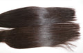 16" Natural Black Straight Raw 100% Human Hair Bundle 120g